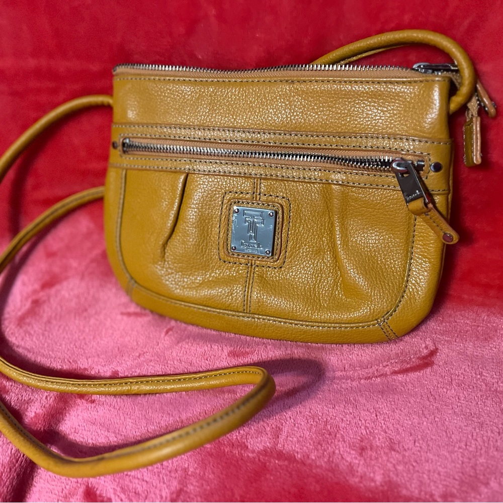Tignanello mustard purse